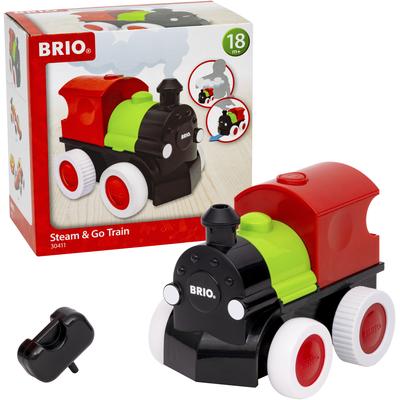 Modelleisenbahn-Set BRIO "Push & Go Zug" Modelleisenbahnen bunt Kinder Modelleisenbahn-Sets