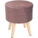Footstool 1PC Linen Storage Chair Stool lstered Footstool Round fe Chair Multifunction with Removable Cover Home Footrest Footstool Star of Light