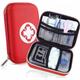 Trousse de Premier Secours, Mini Boîte Médical, Complète pour la Voiture, Voyage, Bureau,