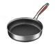 YYUFTTG Pan 1pc Frying Pan 28cm Kitchen Nonstick Pan Stainless Steel Pan Nonstick Wok Electric Pan
