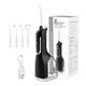 Water Flossers for Teeth Cordless,Oral Irragator Floss Water Jet for Teeth Cleaning Kit, Professional Water Flossers for Teeth Oral Irrigator, IPX7 Waterproof, USB Rechargeable for Home Travel (Black)