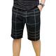 KYATON Men's shorts Three-Stripe Jacquard High-Elastic Trousers, Breathable, Versatile And Quick-Drying Shorts-Black-Xl