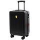 Travel Suitcase Luggage, Expandable Suitcase, Men's and Women's Trolley Suitcase, Boarding Suitcase, Leather Suitcase Trolley Case (Color : Black, Size : 24)