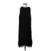 Banana Republic Casual Dress - High/Low: Black Dresses - Women's Size 4