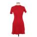 Hot Kiss Casual Dress: Red Dresses - Women's Size Medium