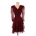Karl Lagerfeld Paris Cocktail Dress: Red Hearts Dresses - New - Women's Size 4