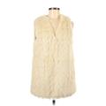 BB Dakota Faux Fur Jacket: Ivory Jackets & Outerwear - Women's Size Medium