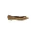 Loeffler Randall Flats: Gold Shoes - Women's Size 6