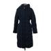 Cole Haan Coat: Blue Jackets & Outerwear - Women's Size Medium