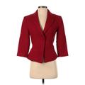 White House Black Market Blazer Jacket: Red Jackets & Outerwear - Women's Size 2