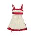 Love Tease Casual Dress: Red Hearts Dresses - Women's Size 3