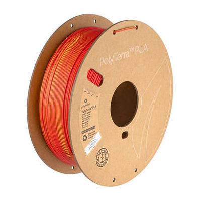 Polymaker 1.75mm PolyTerra Dual PLA Filament (1kg, Sunrise (Red / Yellow)) PA04019