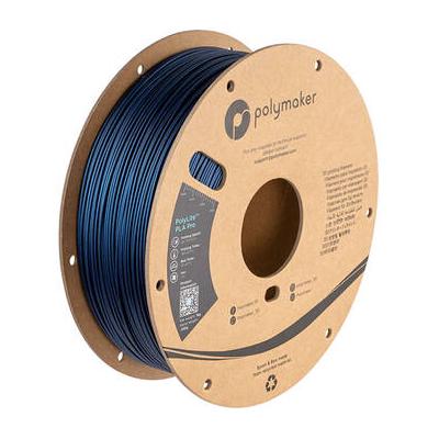 Polymaker 1.75mm PolyLite PLA Pro Filament (1kg, Metallic Blue) PA07039