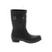 Hunter Rain Boots: Black Shoes - Women's Size 9
