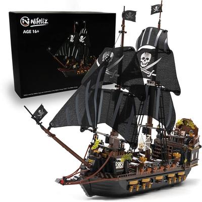 Black Hawk Pirates Ship Model Building Blocks Kits...