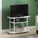 Furinno Turn-N-Tube No Tools 3-Tier TV Stands, Columbia Walnut/Black