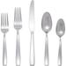 Oneida Everdine Brushed Stainless Steel Flatware Set (45 piece) - Silver