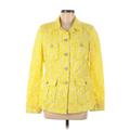 CAbi Jacket: Yellow Brocade Jackets & Outerwear - Women's Size Medium