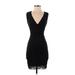 Guess Casual Dress - Sheath: Black Jacquard Dresses - Women's Size X-Small