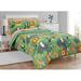 Indigo Safari Marnie Comforter Set Polyester/Polyfill in Green | Twin Comforter + 4 Additional Pieces | Wayfair 516BA2583064421CB474BEE4261624ED