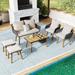 Latitude Run® Avonda 6 - Person Outdoor Seating Group w/ Cushions | 33.3 H x 50.3 W x 24.9 D in | Wayfair 2638A1BC02774058A3D939E2468E9A13