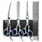 Safty Pet Grooming Schere Runde Kopf Professionelle Edelstahl Hund Haar Schere Haustiere Schere Tier Schneiden Tragbare Set
