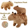 ﻿ 18-30cm Capybara Plüsch Simulation Capibara Anime Fluffty Spielzeug Stofftiere weiche Puppe Kinder