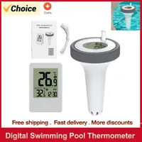 Digitales schwimmbad thermometer schwimmende schwimmende thermometer im freien für schwimmbad