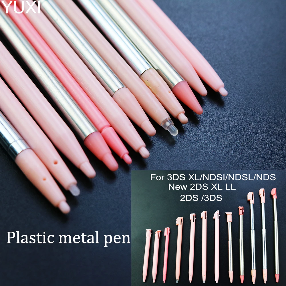 1Pcs Touchscreen Stylus Stift für Nintend 3DS XLNDSI NDSL NDS Neue 2DS XL LL 2DS 3DS Kunststoff metall Stylus Stift Ersatz Teil