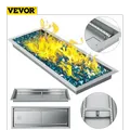 VEVOR – brûleur de gaz naturel poêle à Propane carré Durable outils de BBQ h-burn Barbecue Grill 8