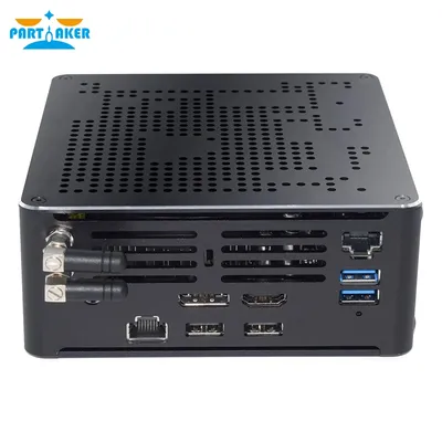 Partaker – Mini PC Gaming Xeon E2176M i5-10300H i9 9880H i7 ordinateur de bureau avec Windows 10