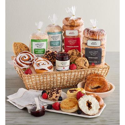 Grand Bakery Gift Basket featuring ® New York Bag...