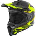 Germot GM 540 Motocross Helmet, black-grey-yellow, Size L