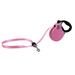 Pink Adventure Retractable Dog Leash for Dogs Up To 25 lbs., 10 ft., X-Small