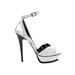 Saint Laurent Heels: White Shoes - Women's Size 37.5