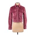 Nine West Jacket: Burgundy Jackets & Outerwear - Women's Size X-Small