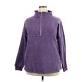Soft serve Fleece Jacket: Purple Jackets & Outerwear - Women's Size 3X Plus