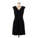 Theory Casual Dress - Sheath: Black Solid Dresses - Women's Size 6