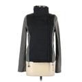 Hem & Thread Snow Jacket: Black Grid Activewear - Women's Size Medium
