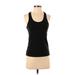 House of Harlow 1960 Sleeveless Top Black Halter Tops - Women's Size Small