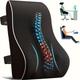 Office Chair Lumbar Support Pillow Car, Computer, Gaming Chair, Mesh Cover Double Adjustable Strap