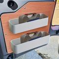 2pcs Caravan Camper Van Storage Pocket Boxes For Tool Storage Van Racking Ratchet Strap Universal Fit