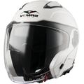 Vemar Feng Casque jet, blanc, taille L