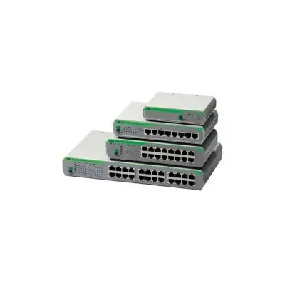 Allied Telesis At-fs710/8-50 Unmanaged Fast Ethernet (10/100) Grau