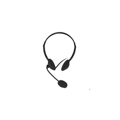 Link Accessori LKHS03 Kopfhörer & Headset Kabelgebunden Kopfband Anrufe/Musik Schwarz
