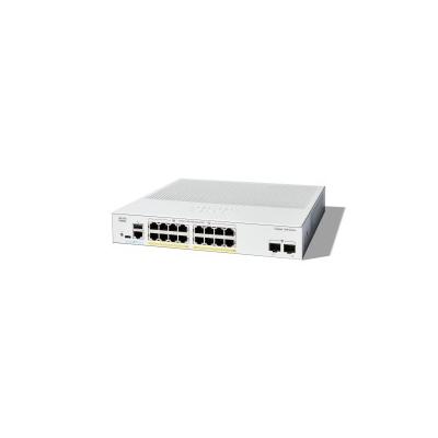 Cisco C1300-16P-2G Netzwerk-Switch Managed L2/L3 Gigabit Ethernet (10/100/1000) Weiß