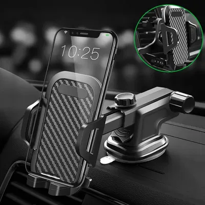 Multifunctional Car Phone Holder Universal Dashboard Windshield Air Vent Mount Sucker Phone GPS