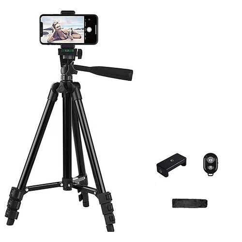 DSLR-Stativ für Kamerahandy, Aluminium-Reisestativ, flexibel, leicht, Lichtstativ, Fotografie für Live-Youtube-Handy
