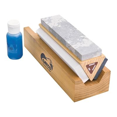 Bear & Son Tri-Hone Arkansas Stone Sharpener SKU - 529824