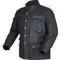 Modeka Matlock Motorrad Wachsjacke Motorrad gewachste Jacke, schwarz, Größe XL